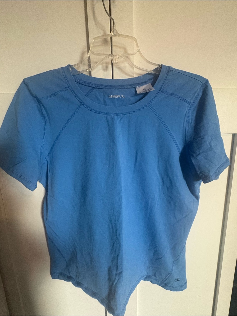 Danskin Bright Blue Short Sleeve Tee